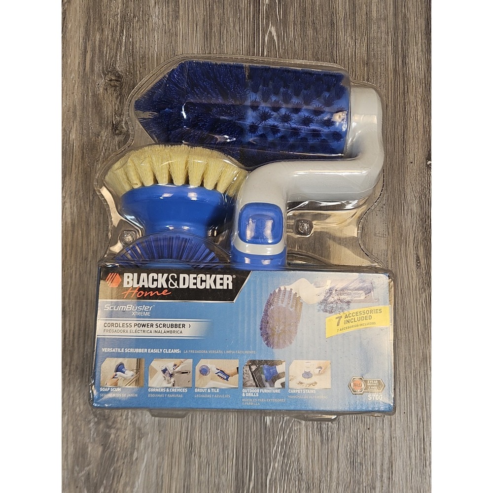 Black & Decker ScumBuster Xtreme S700 Cordless Power Scrubber 7